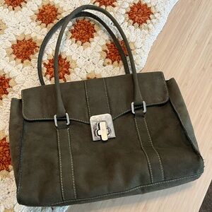 Suede Purse